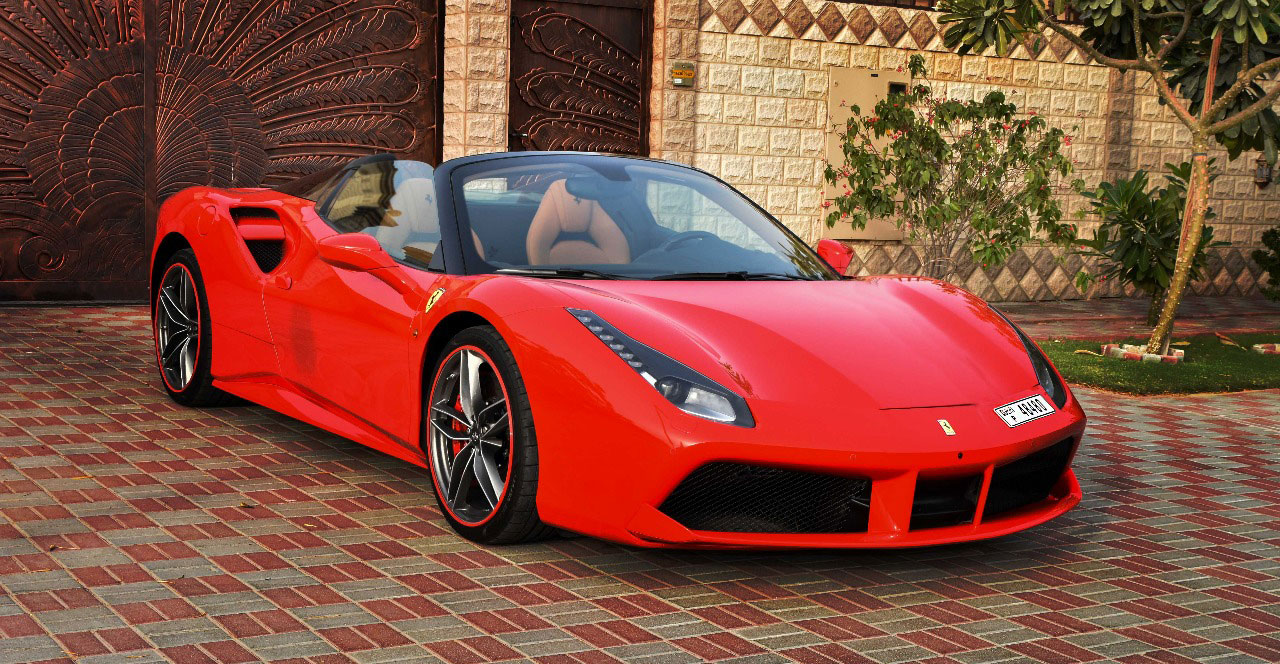 Ferrari rentals in Miami Beach