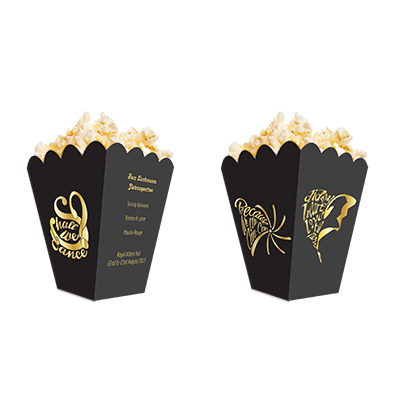 Custom popcorn boxes