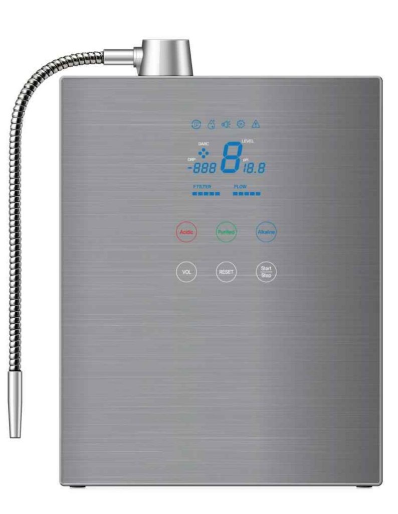 Countertop alkaline water filter